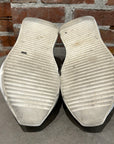 RICK OWENS DRKSDHW RAMONE LOW ABSTRACT SNEAKERS ‘BLACK’