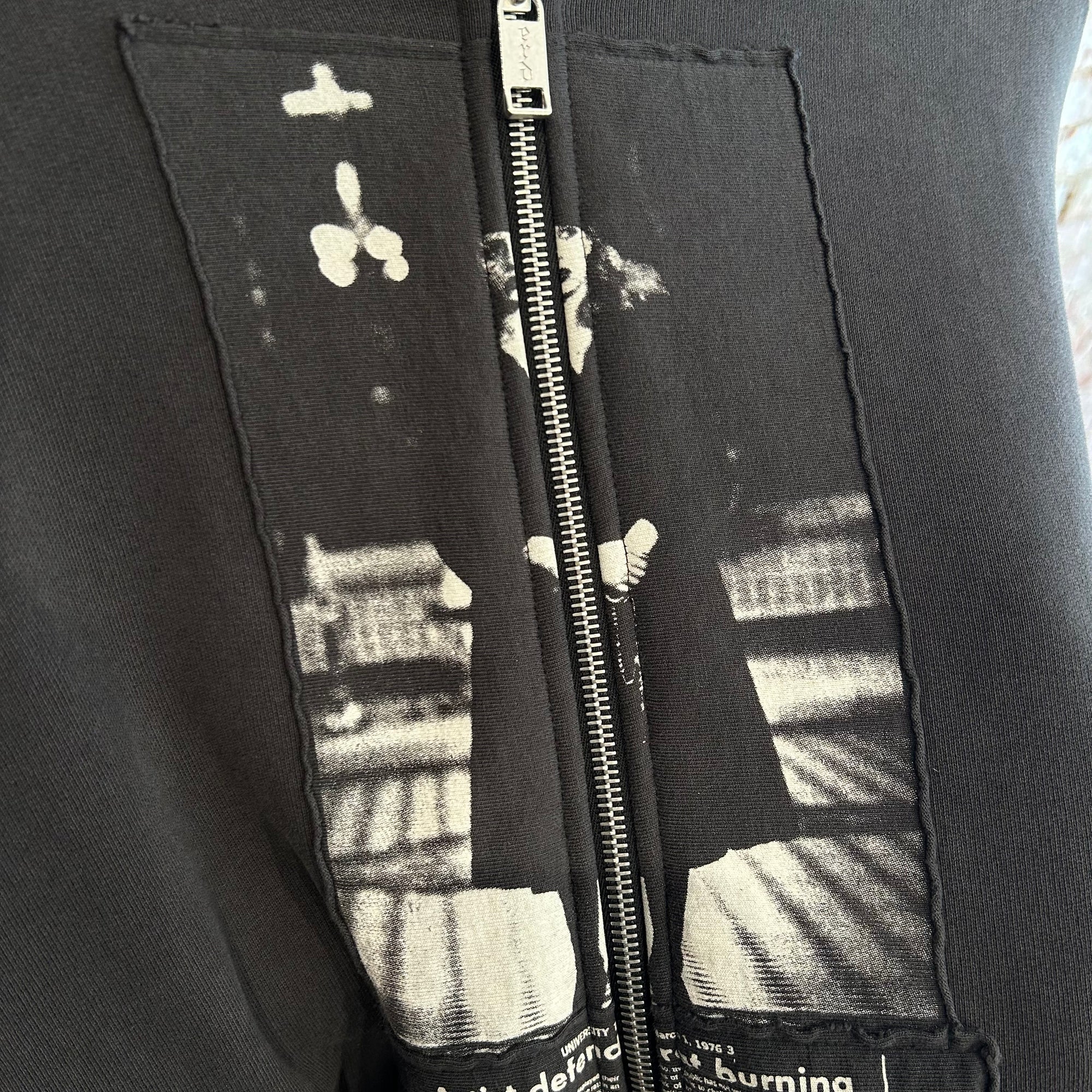 ENFANTS RICHES DEPRIMES SS25 ARTIST DEFENDS ASSEMBLAGE HOODIE ‘BLACK’