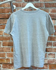 COMME DES GARÇON PLAY SCRIPT LOGO TEE ‘GREY’