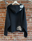 ENFANTS RICHES DEPRIMES SS24 ASSMEBLAGE ZIP HOODIE ‘BLACK’