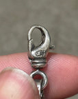 CHROME HEARTS 8” LARGE PAPERCHAIN BRACELET ’SILVER’