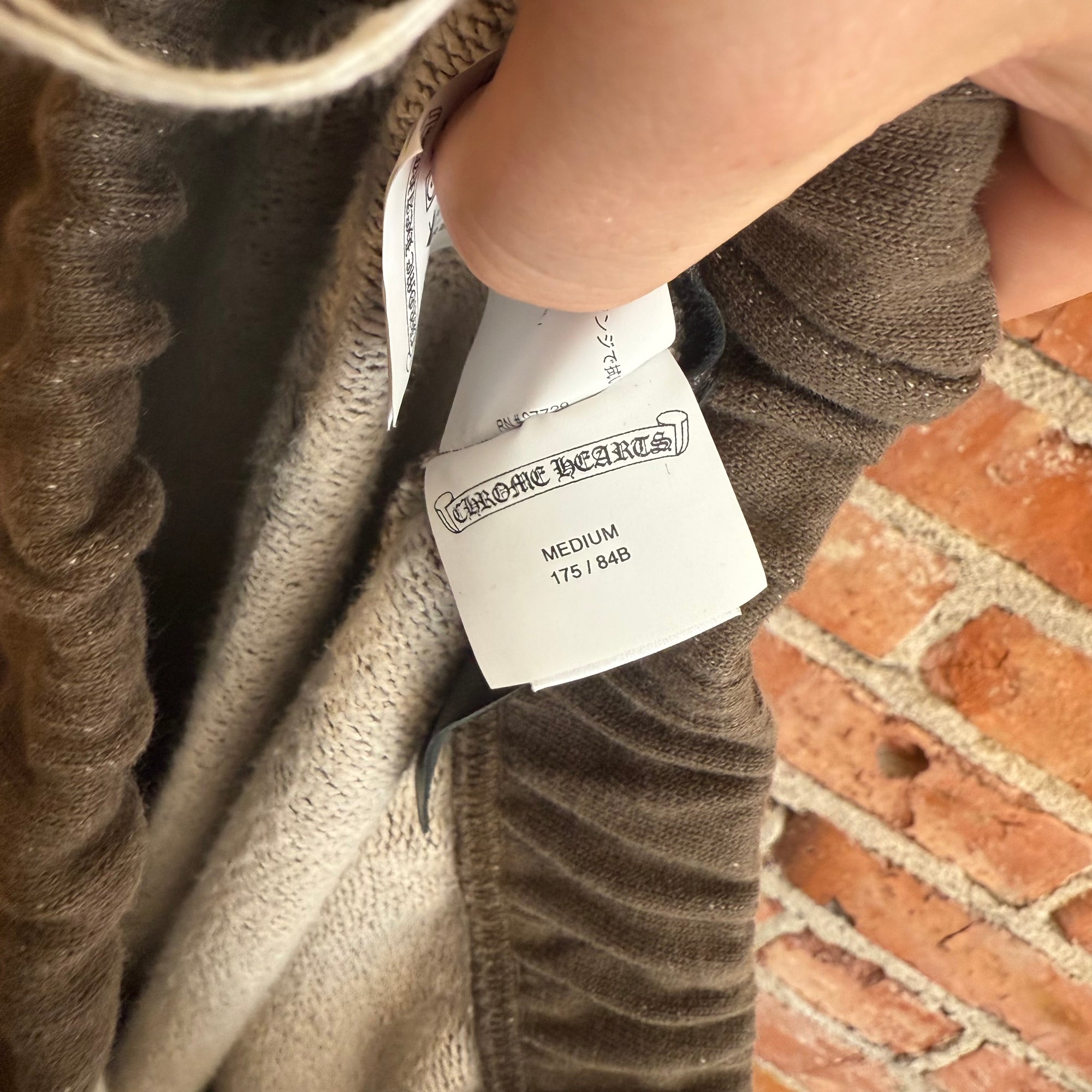 CHROME HEARTS DAGGER VINE SWEATPANTS ‘OLIVE’