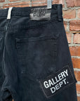 GALLERY DEPT. SCAB F*CK FACE DENIM ‘BLACK’