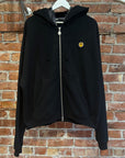 CHITO DOG MESH ZIP HOODIE ‘BLACK’