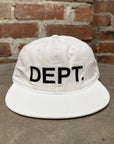 GALLERY DEPT. EMBROIDERED DEPT LOGO HAT ‘WHITE’