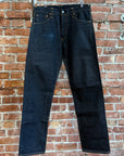 EVISU LOT 0001 SLIM STRAIGHT DENIM 'INDIGO/IVORY'