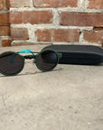 KAPITAL ADJUSTABLE NAVY ISSUE SUNGLASSES ‘GREEN’