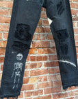 GALLERY DEPT. SCAB F*CK FACE DENIM ‘BLACK’