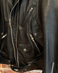 CHROME HEARTS VINTAGE JJ DEAN LEATHER JACKET ‘BLACK’