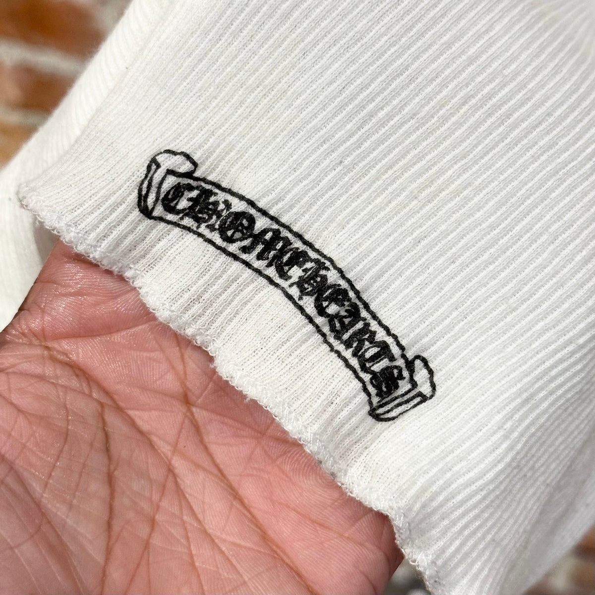 CHROME HEARTS HORSESHOE LOGO TANK TOP ‘WHITE’