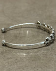 CHROME HEARTS PLUS CROSS BANGLE ‘SILVER’