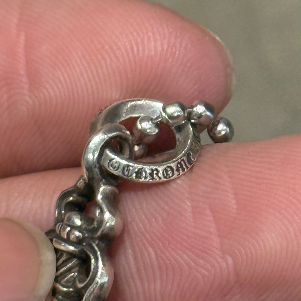 CHROME HEARTS NO. 5 DAGGER NECKLACE ‘SILVER’