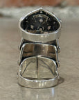 DEAL DESIGN FULL SHADE ARMOR RING 'SILVER'