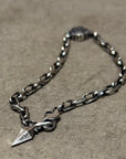 DEAL DESIGN KUNAI ROSE BRACELET ‘SILVER’