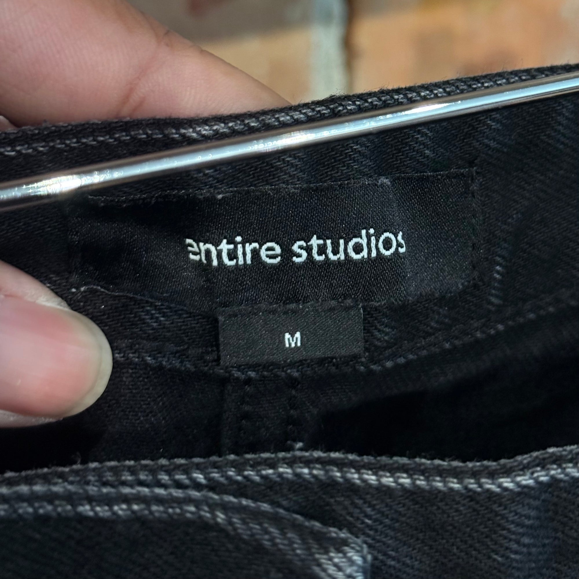 ENTIRE STUDIOS BAGGY WIDE LEG DENIM ‘SLATE’