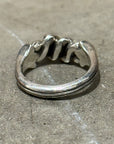 CHROME HEARTS TINY-E KNOT RING ‘SILVER’
