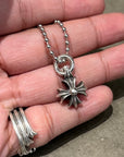 CHROME HEARTS CH PLUS CROSS CHARM NECKLACE ‘SILVER’