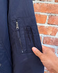 BANANA REPUBLIC ARCHIVE COLLARED BOMBER JACKET ‘NAVY’