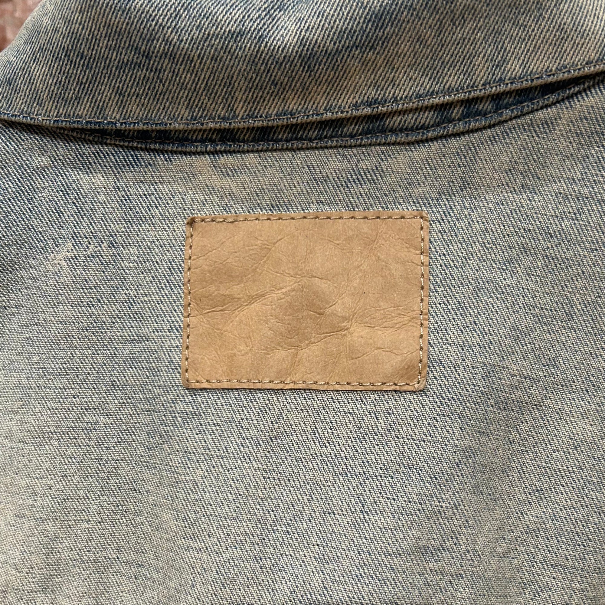 BALENCIAGA FW23 REVERSIBLE OVERSIZED DENIM JACKET ‘VINTAGE BLUE’