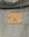 BALENCIAGA FW23 REVERSIBLE OVERSIZED DENIM JACKET ‘VINTAGE BLUE’