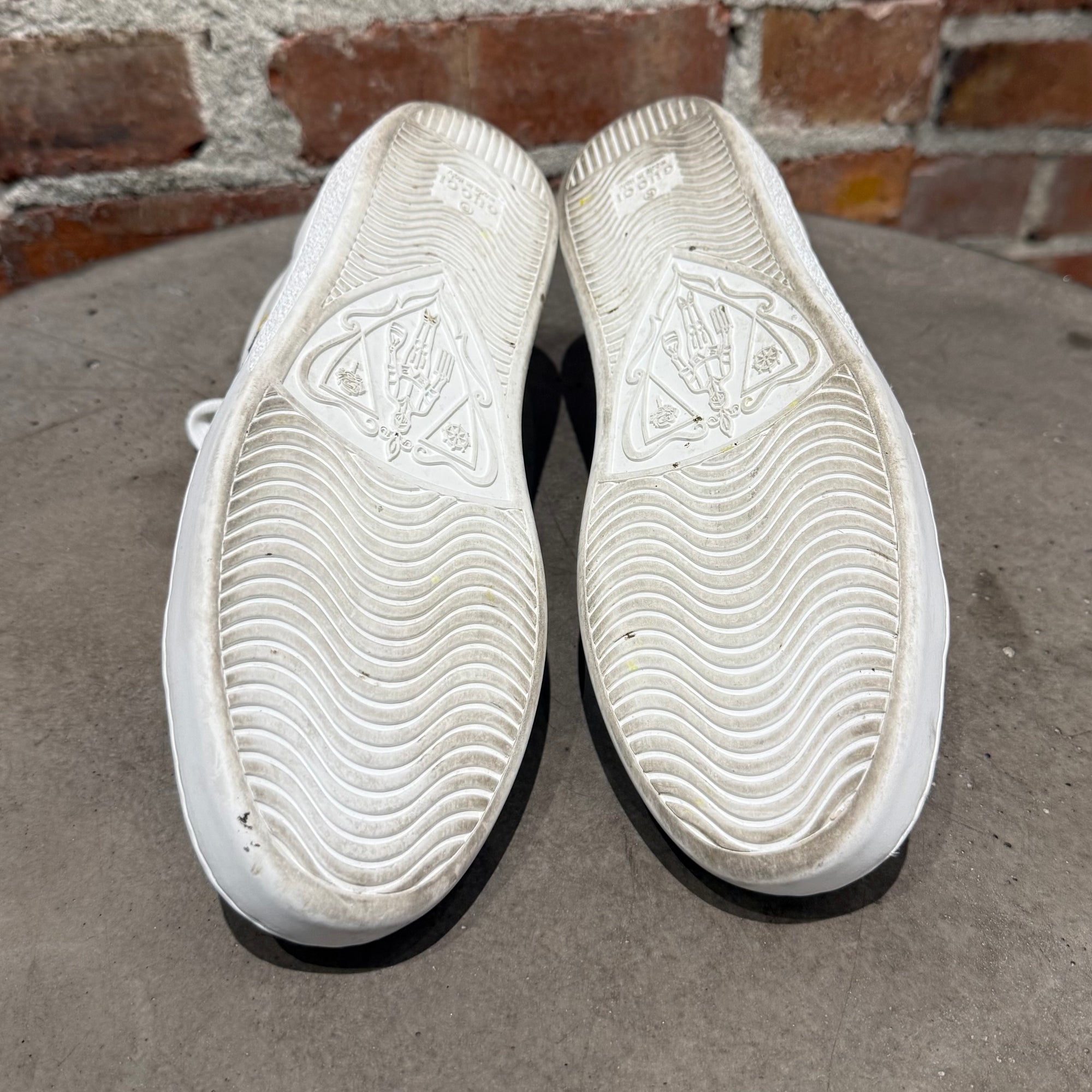 GUCCI ACE EMBROIDERED TENNIS SNEAKERS ‘WHITE’