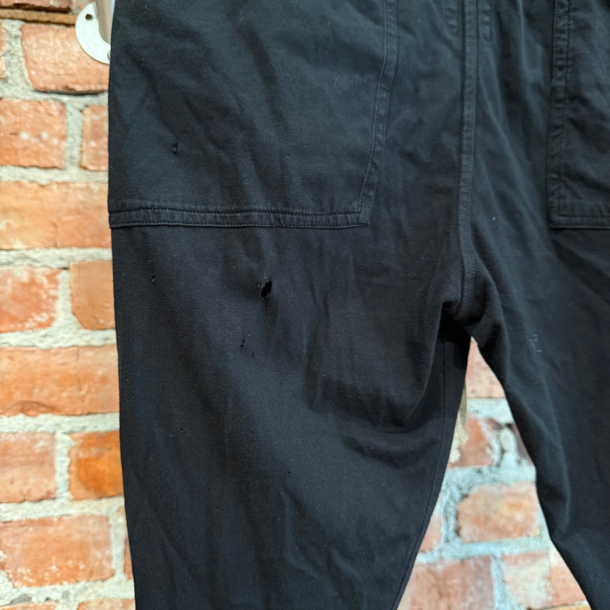 RICK OWENS SS23 EDFU BERLIN SWEATPANTS ‘BLACK’