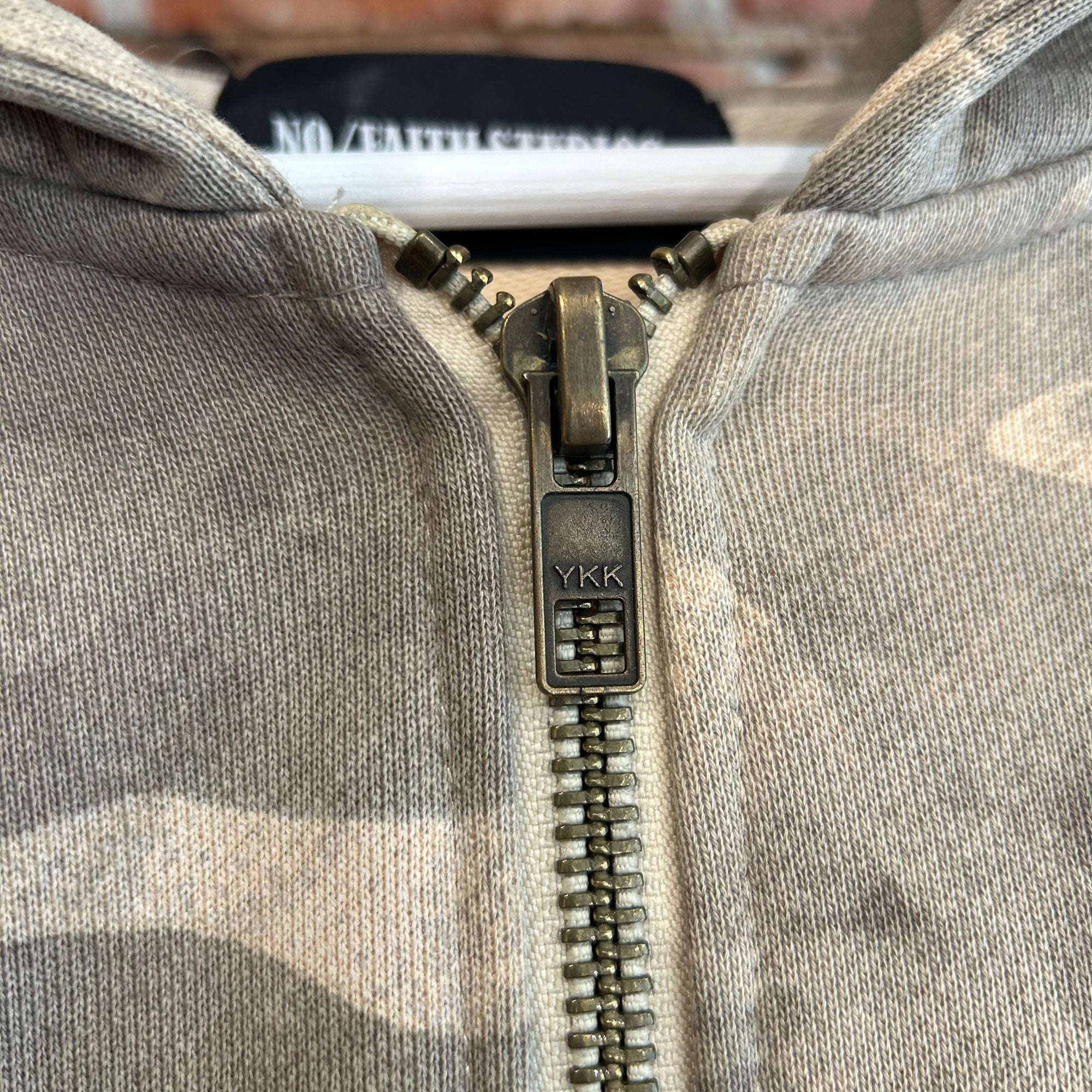NO FAITH STUDIOS DESERT CAMO ZIP HOODIE ‘CAMO’