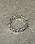 CHROME HEARTS FOREVER 6MM SPACER RING ‘SILVER’