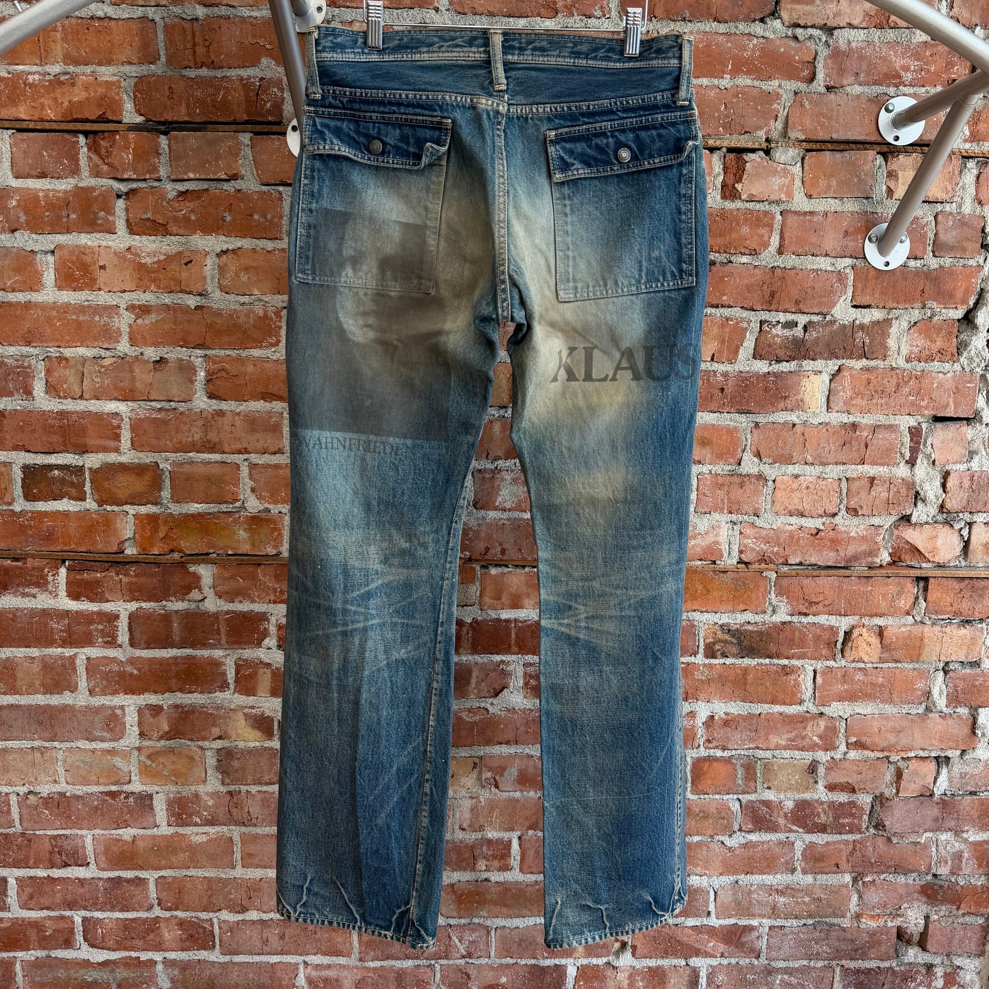 UNDERCOVER SS06 "T" KLAUS DENIM (BRAND NEW WITH TAGS) 'VINTAGE BLUE'