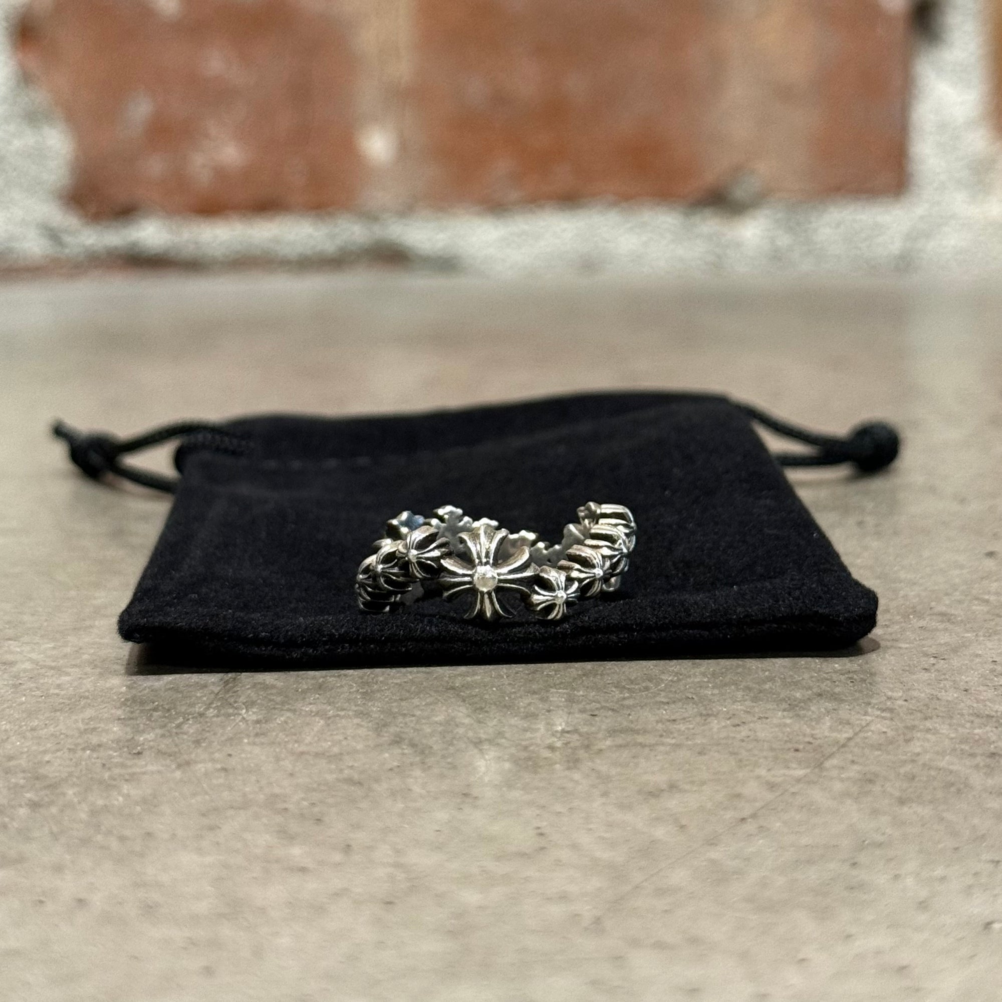 CHROME HEARTS WAVE PLUS RING ‘SILVER’