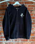 CHROME HEARTS VINTAGE FOTI THERMAL ZIP UP 'BLACK'