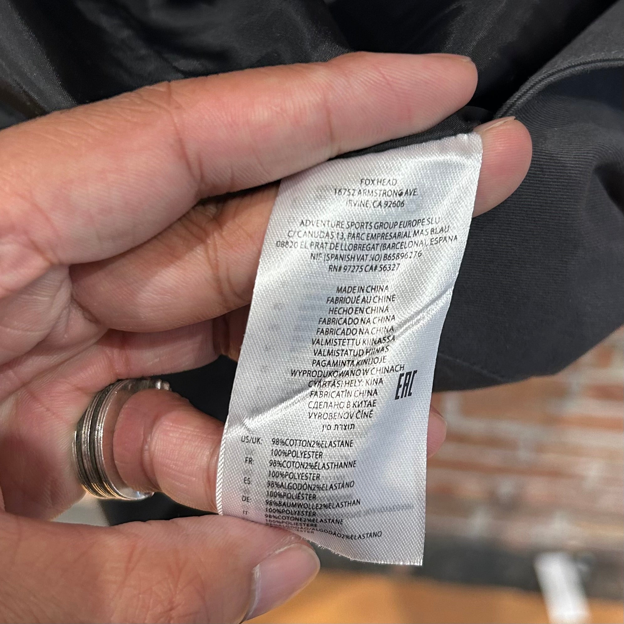 KIKO KOSTADINOV X FOX LAB SS25 RACING JACKET ‘SLATE’