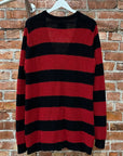NUMBER (N)INE KURT COBAIN KNIT CARDIGAN ‘BLACK/RED’