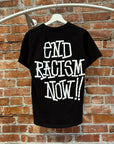 STUSSY END RACISM GRAPHIC TEE ‘BLACK’