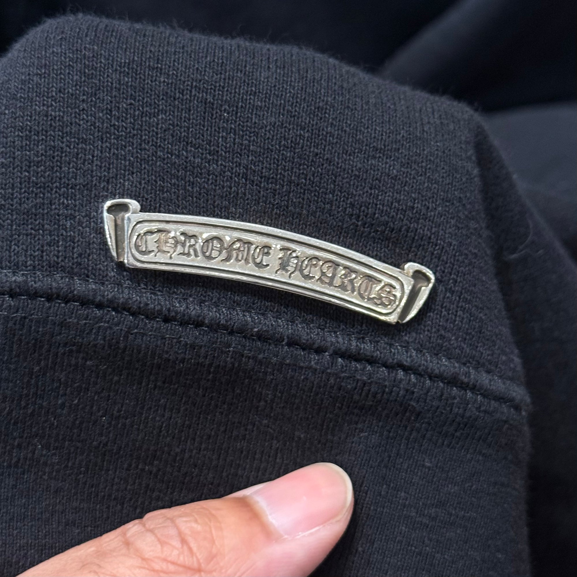CHROME HEARTS SLO RIDE CREWNECK ‘BLACK’