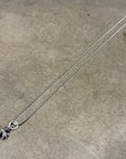 CHROME HEARTS CH PLUS CROSS CHARM NECKLACE ‘SILVER’