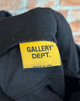GALLERY DEPT. DISTRESSED PROGRAMMER CARGO PANTS ‘BLACK’