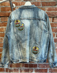 WHO DECIDES WAR SPHERE DENIM JACKET ‘ACID’