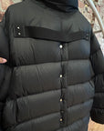 RICK OWENS FW22 STROBE MOUNTAIN DOWN JACKET ‘BLACK’