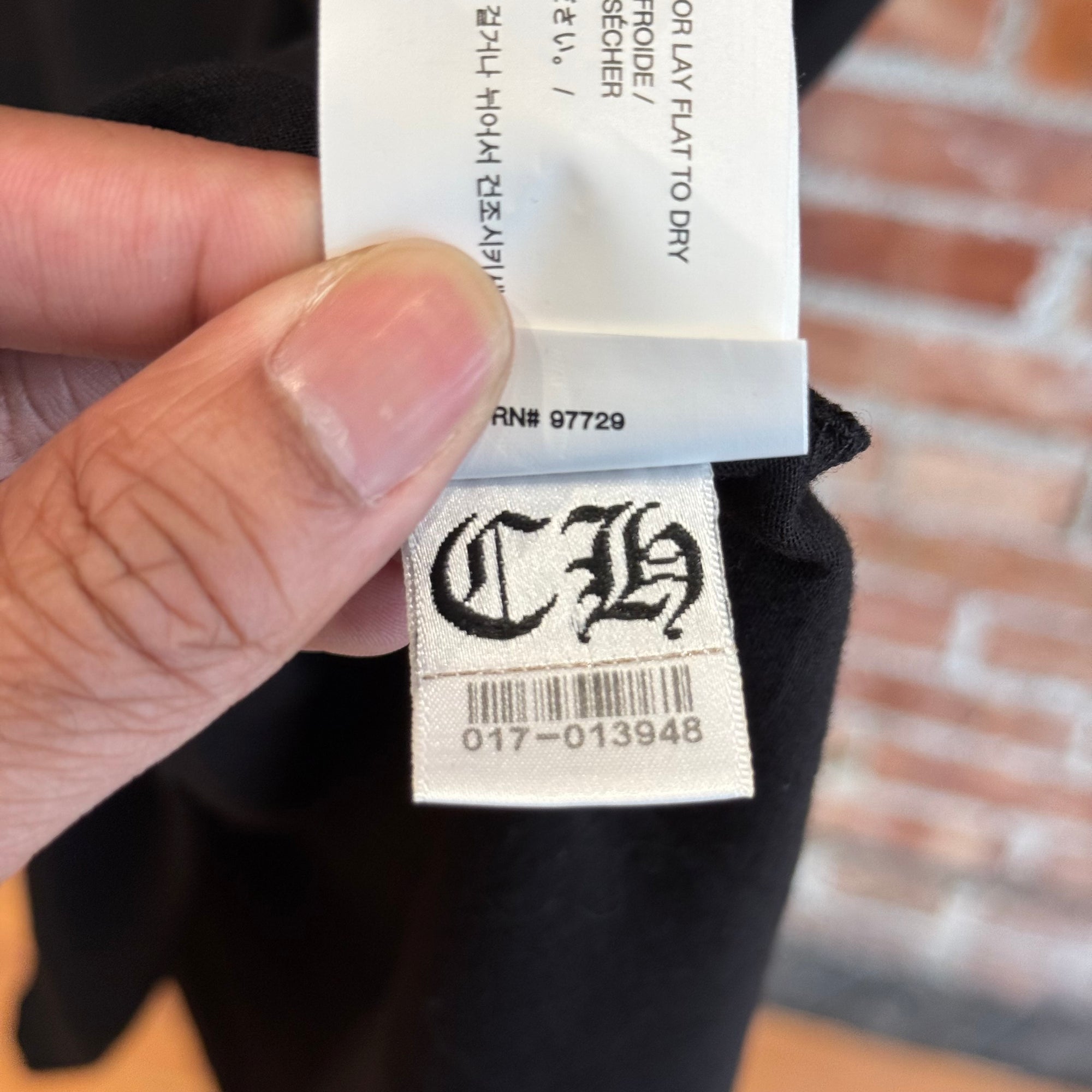 CHROME HEARTS MORE HEAD TEE ‘BLACK’