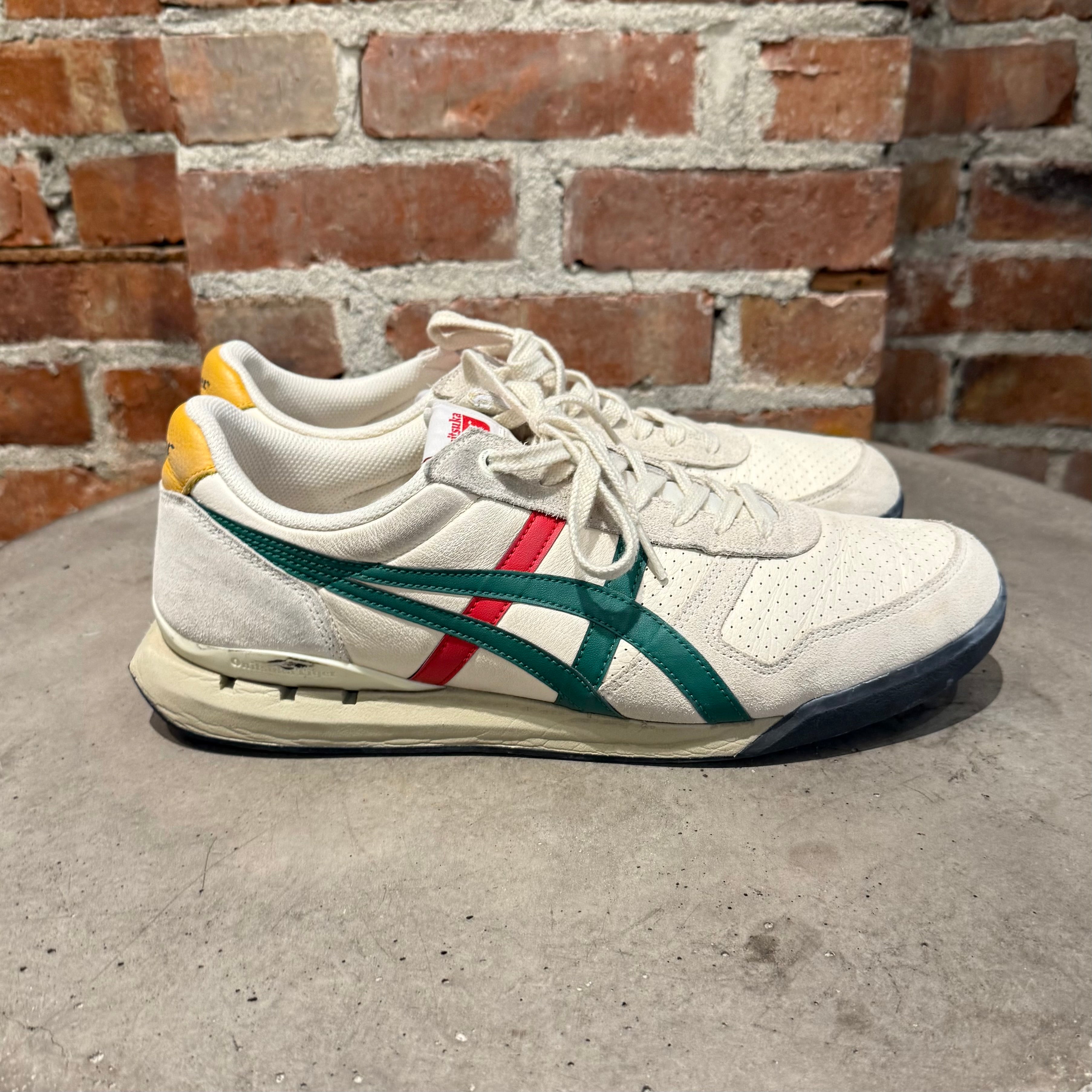 ONITSUKA TIGER ULTIMATE 81 EX BIRCH KALE SNEAKERS 'CREAM