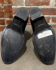 SAINT LAURENT PARIS WYATT 30 STAR BOOTS ‘BLACK’