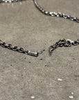 CHROME HEARTS 20” PAPERCHAIN NECKLACE  ‘SILVER’