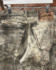 ACNE STUDIOS 1981 TROMPE SPLATTER DENIM ‘STONE’