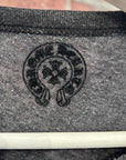 CHROME HEARTS CROSSBALL HENLEY LONGSLEEVE ‘GREY’