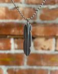 CHROME HEARTS FEATHER PENDANT + CHAIN