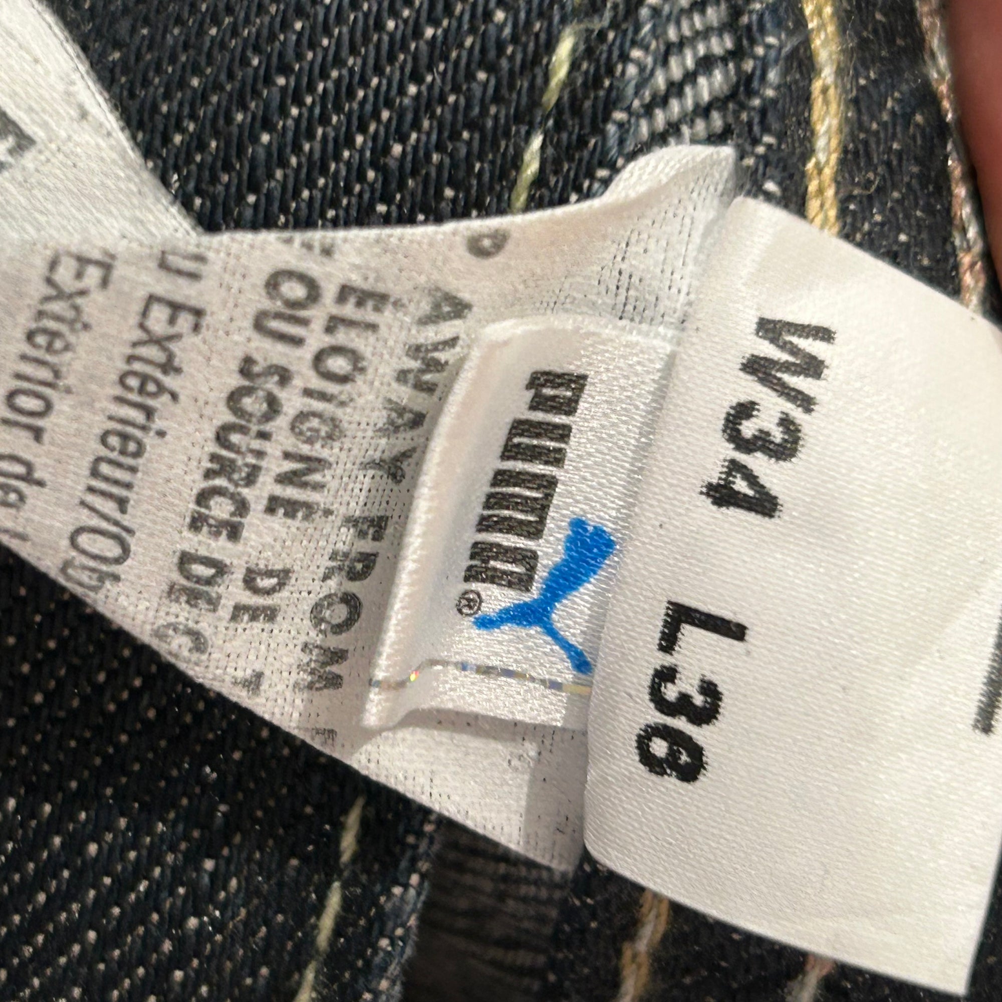 EVISU X PUMA CARPENTER DENIM 'HASH BLUE'