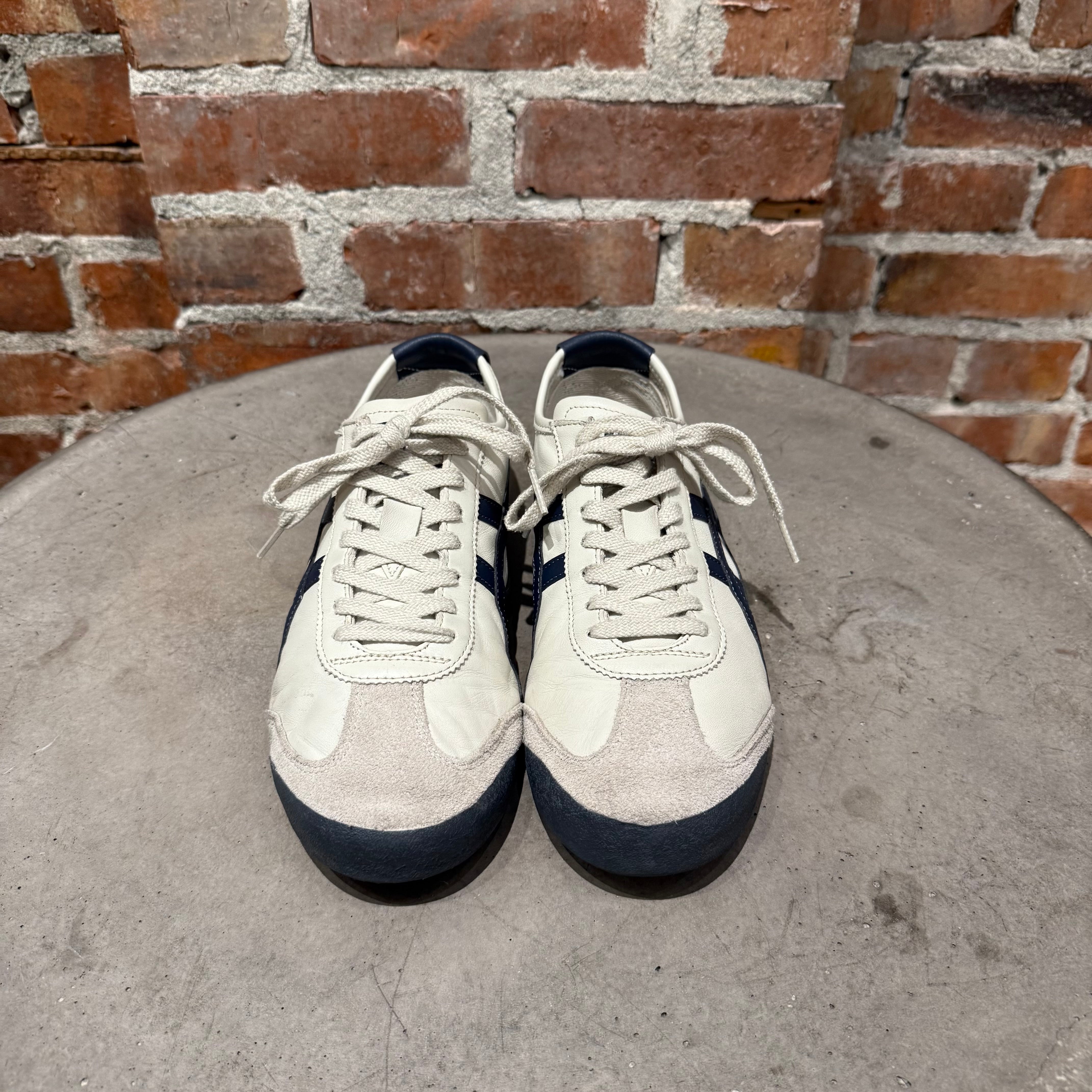 ONITSUKA TIGER MEXICO 66 BIRCH PEACOAT 'BEIGE/NAVY' – Sadō Room