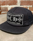 CHROME HEARTS VINTAGE HOLLYWOOD TRUCKER HAT ‘BLACK’
