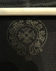 CHROME HEARTS SCROLL BANNER THERMAL ZIP HOODIE ‘BLACK’
